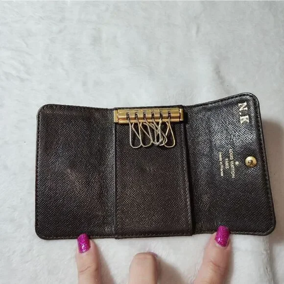 Authentic Louis Vuitton Mini Porte Feuille Keyring - Picture 9 of 13